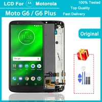 original lcd display replaceable for motorola moto g6 xt1925 lcd touch screen digitizer assembly for moto g6 plus lcd display