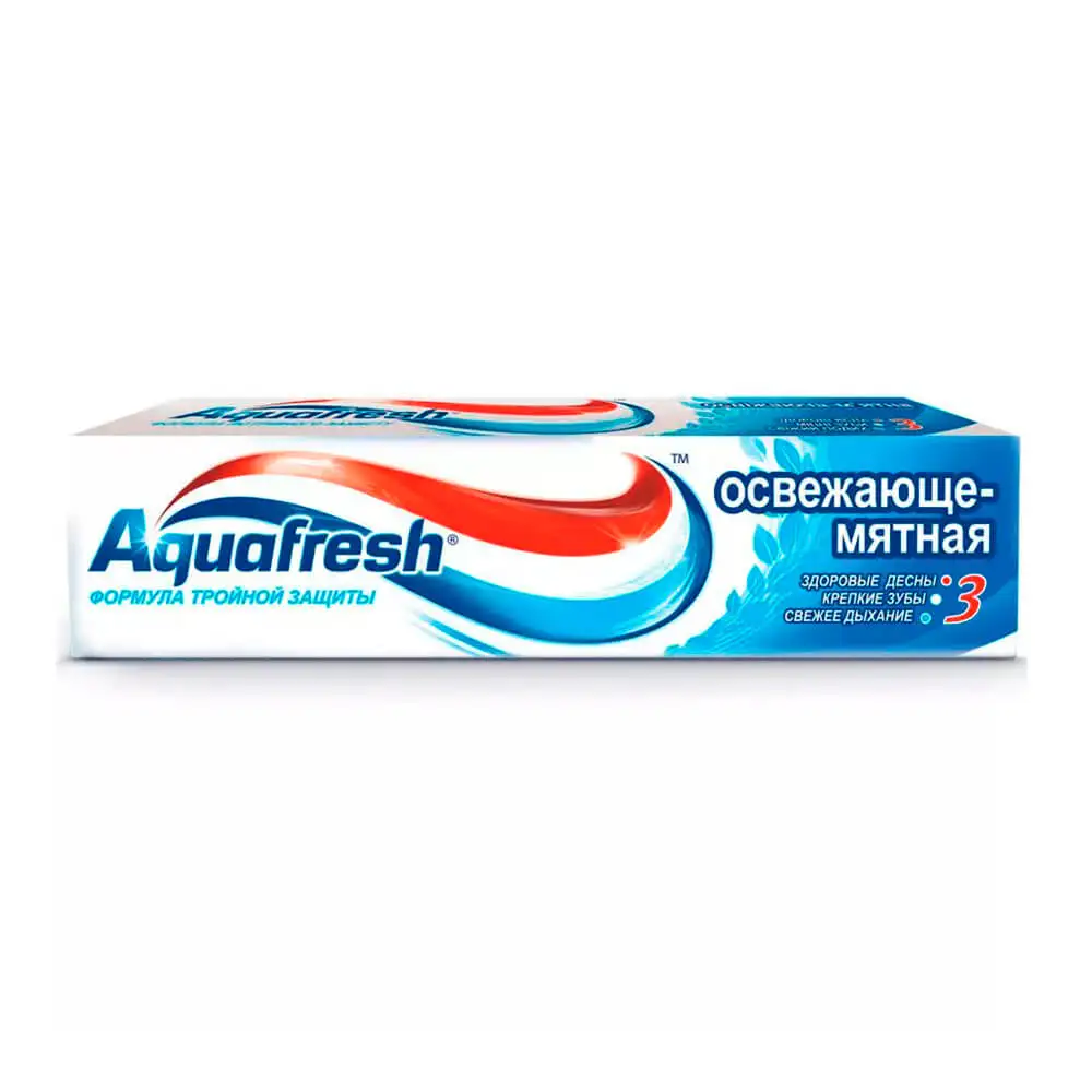 Зубная паста Aquafresh 100мл освежающе-мятная |