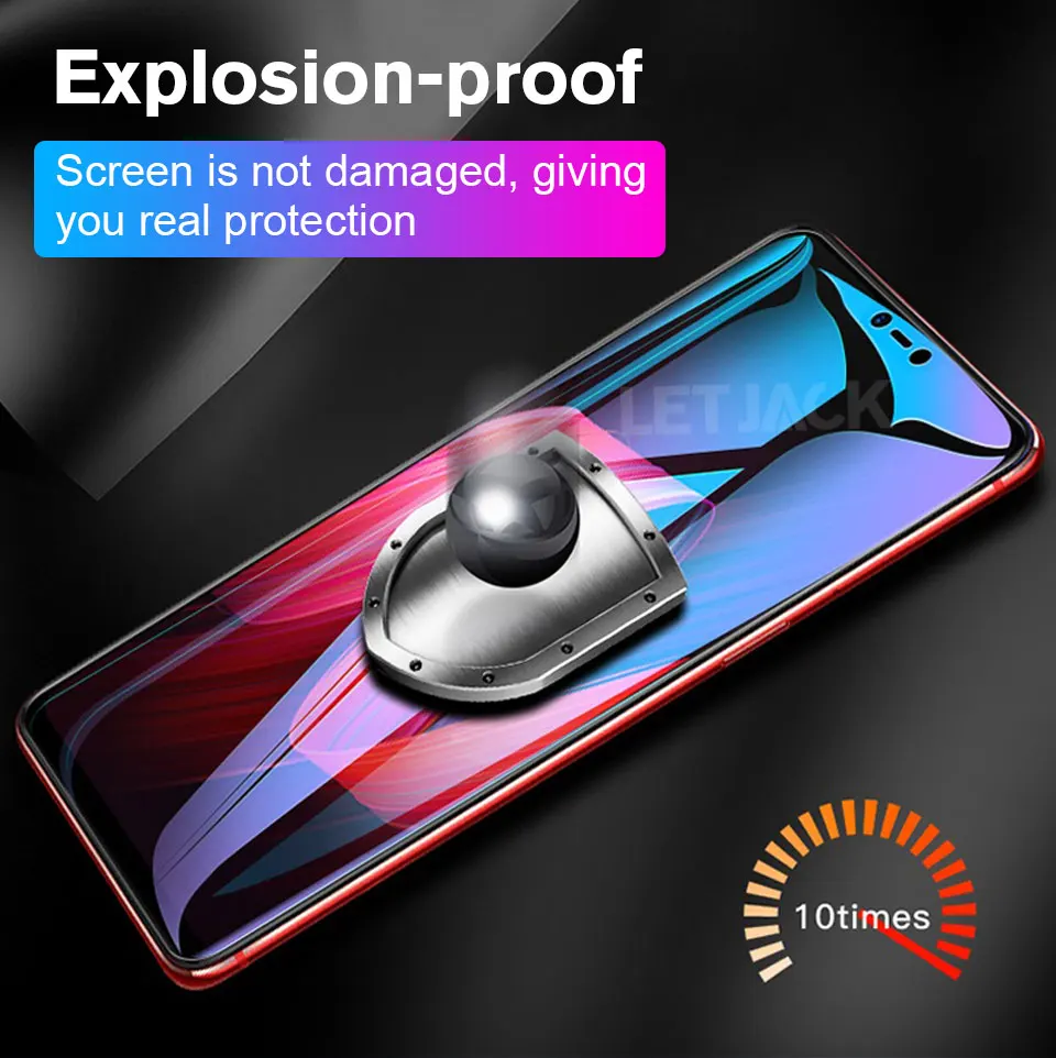 Полное покрытие анти фиолетовый свет закаленное стекло для OPPO F11 Pro R9 R9S R7s Plus Защитная пленка для экрана для Oppo Realme X 3 Pro стекло