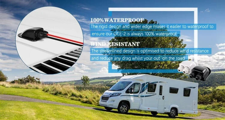 

Solar dual-cable input box gland waterproof