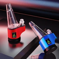 h2 dab kit 2800mah electronic hookah m code dry burning vapor pipe heating base setting for wax concentrate shatter budder