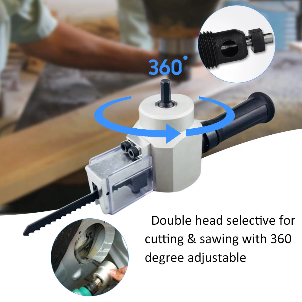 Новые аксессуары для электроинструмента с двойной головкой резки листового