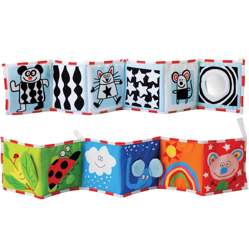 Знания детская тканевая книга вокруг мультитач Многофункциональный цветной