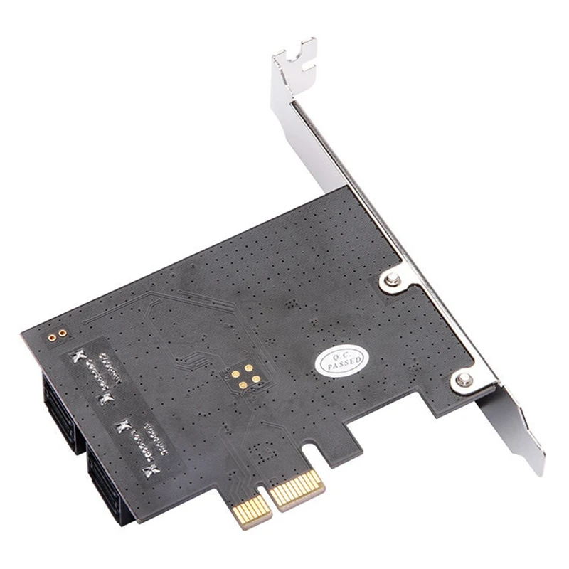 

PCI-E to SATA 3.0 Card Adapter PCI-E 1X Cards PCI Express to SATA 3.0 4Ports SATA III 6Gbps Expansion Adapter Boards