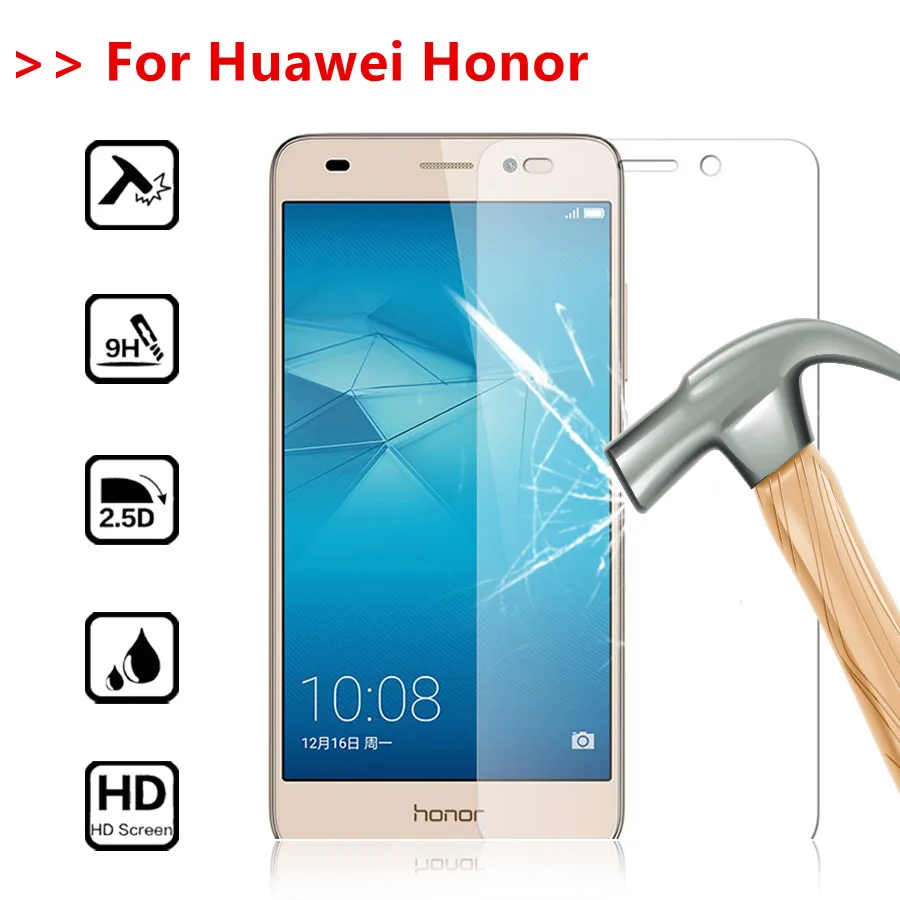 Защитное стекло 9H для Huawei Honor 5X 5A 5C защита экрана стеклянная пленка honor 5c 5a 5x