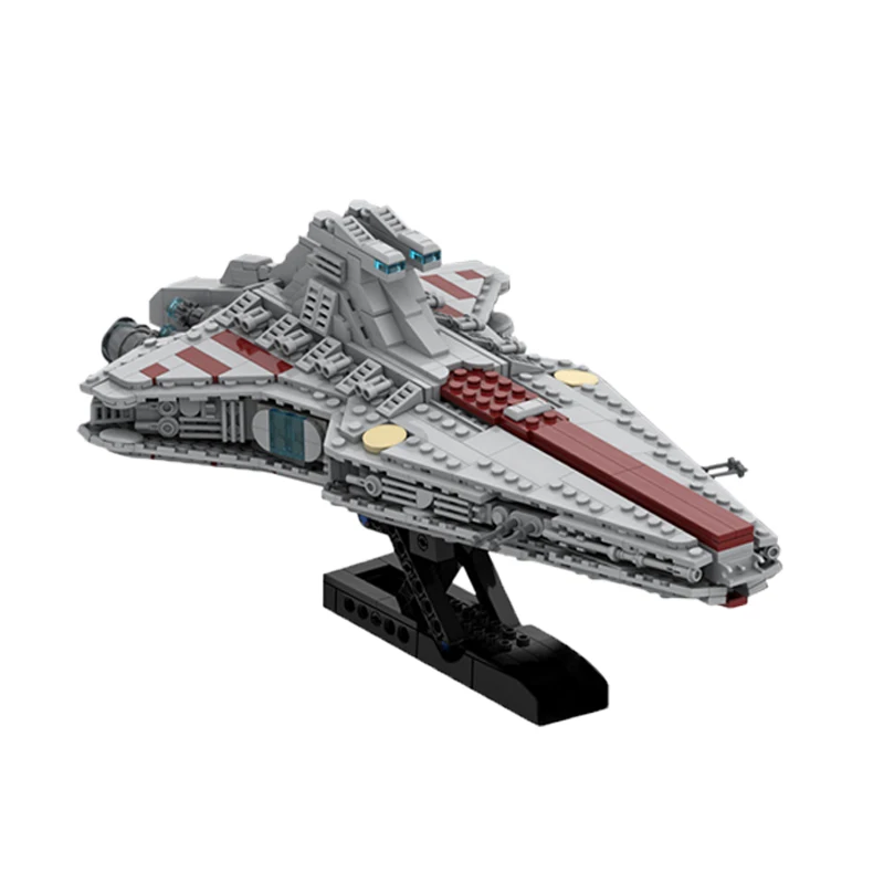 

Micro Star Destroyer Model Venator Class Republic Attack Cruiser Building Blocks Star Space Series Bricks Diy Toys Kids Gifts