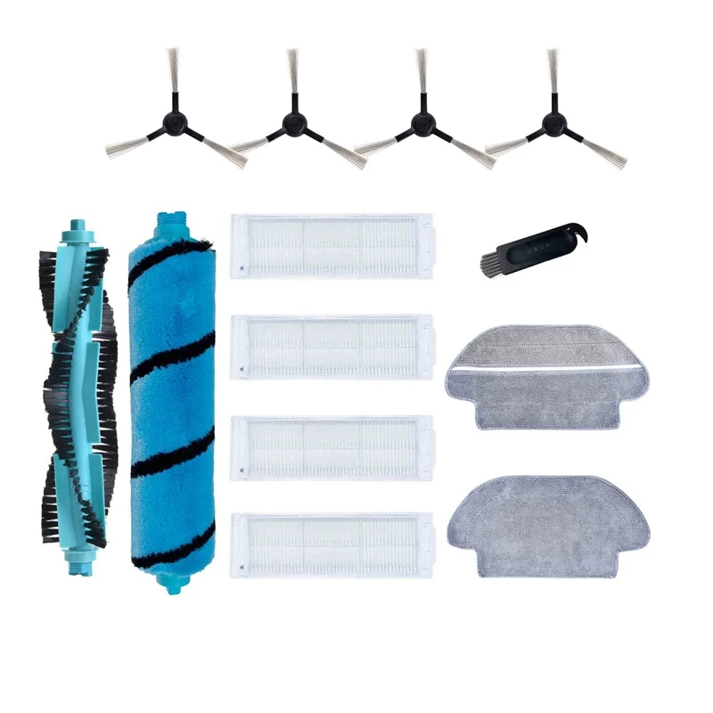 

TOP!-Replacement Rags Brush HEPA Filter for Viomi V2 Pro V3 SE V-RVCLM26B Vacuum-Mop P V-RVCLM21B for Mijia STYJ02YM