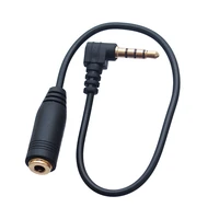 15cm 3 5mm ctia to omtp male to female right angled mutual converter audio headphone connectors jack adapter plug cable