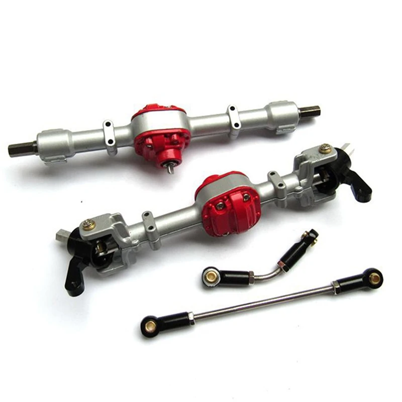 

Upgrade Steel Gear Front & Rear Bridge Axle Steering Pull Rod Kit for MN D90 D91 MN99 MN99S 1/12 RC Car Parts