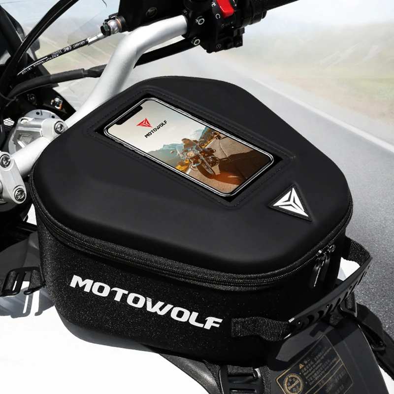 Мотоциклетная сумка MOTOWOLF для масляного и топливного бака Магнитная велосипеда