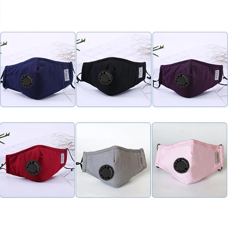 Новая хлопковая противодымчатая Пылезащитная маска с фильтром из