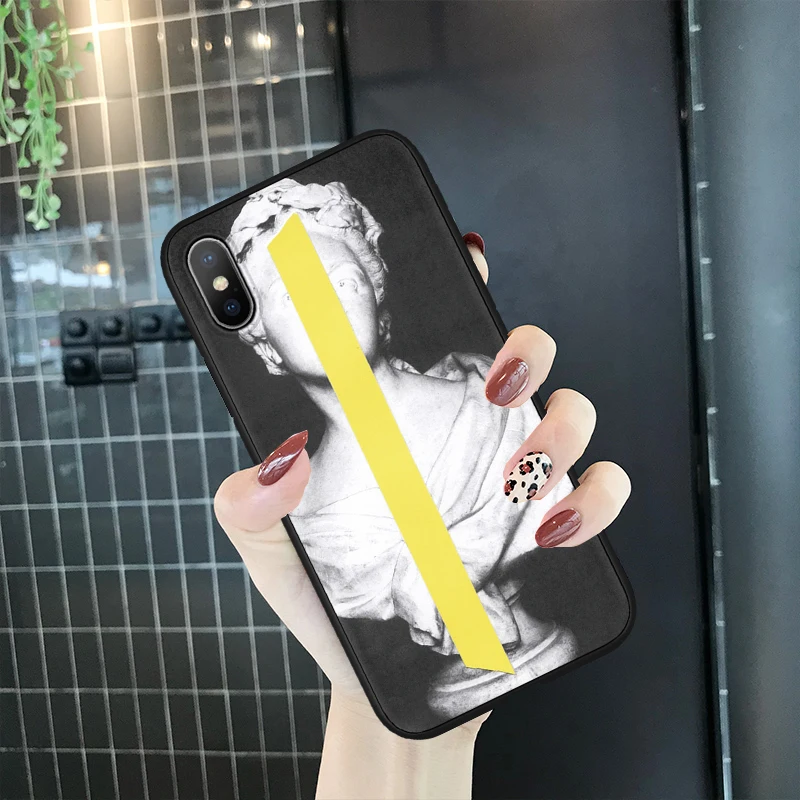 Чехол для Coque iPhone 11 Pro Max XS XR X 7 8, 6, 6 S, Plus, для samsung A51 A71 A40 A50 A70 J3 J5 J7 S7 S8 S9 плюс Чехол художественным - Цвет: wnshuang