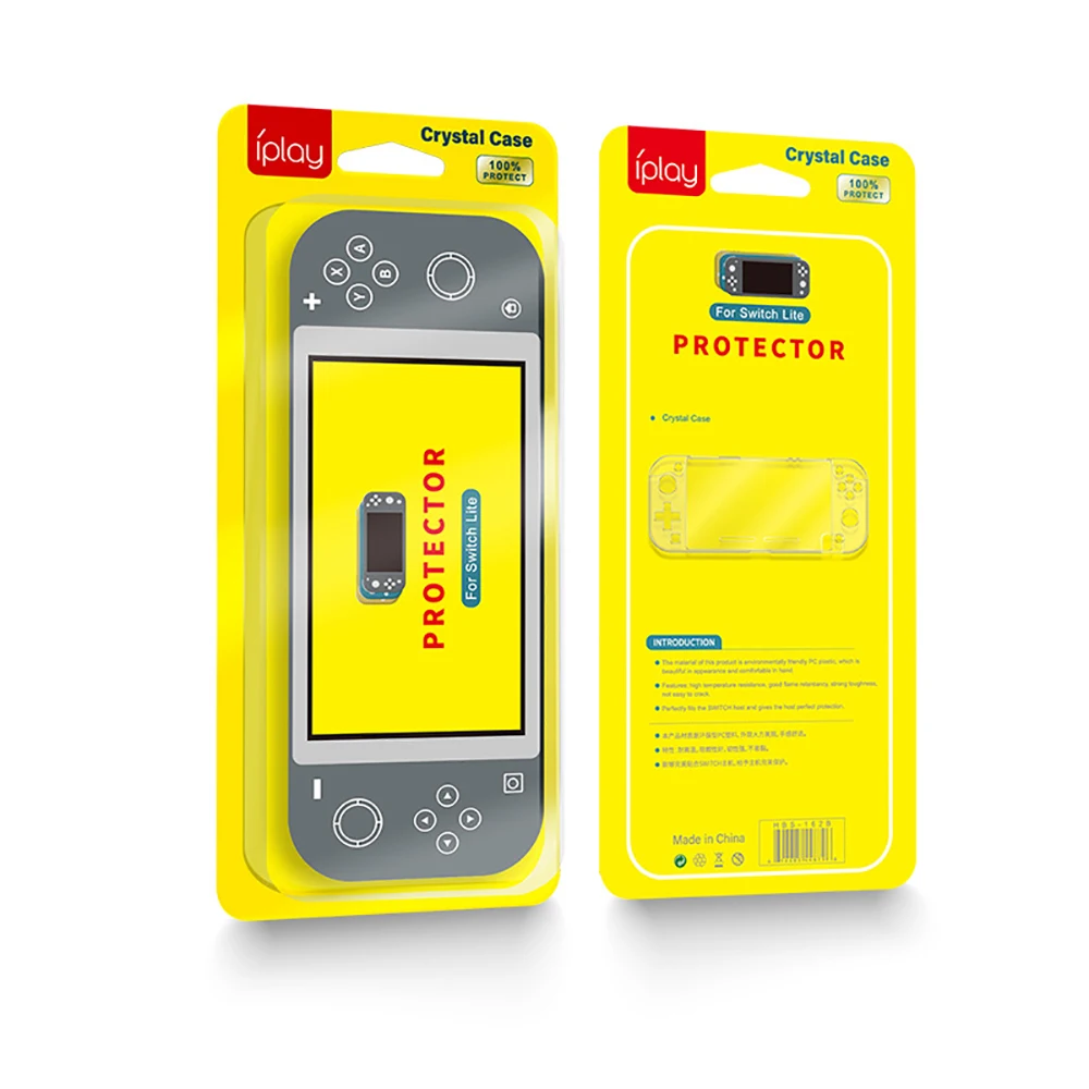 Прозрачный чехол iBen экологически безопасный Чехол для ПК подходит Nintendo Switch Lite