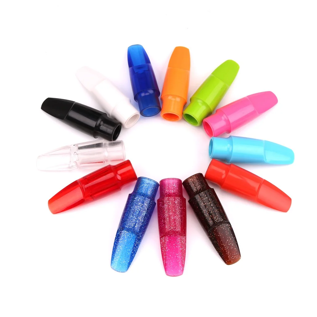 Профессиональный Прозрачный акриловый мундштук для альт саксофона