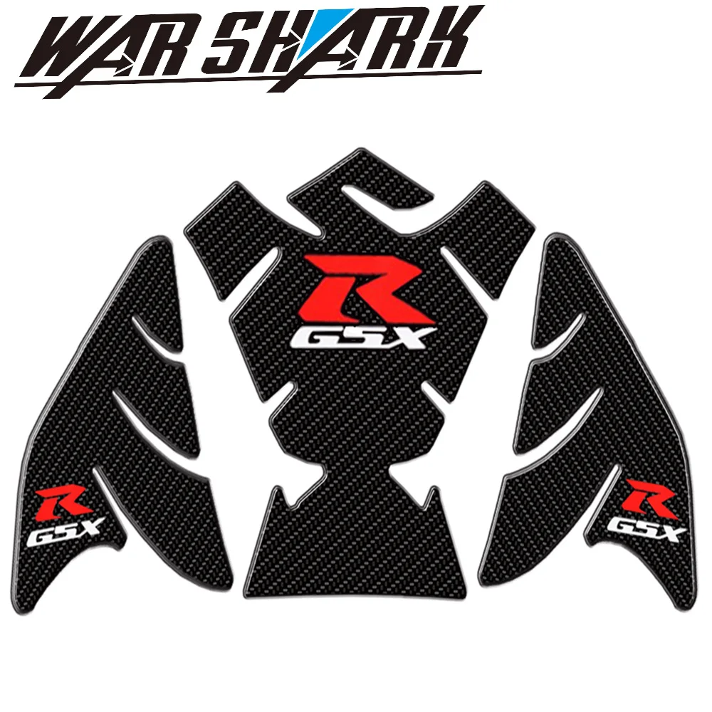 Для Suzuki GSXR 600 750 1000 K1 K3 K4 K5 K6 K7 K8 K9 мотоцикл 3D углеродного волокна Танк рыбья кость декоративные наклейки подходят - Цвет: F