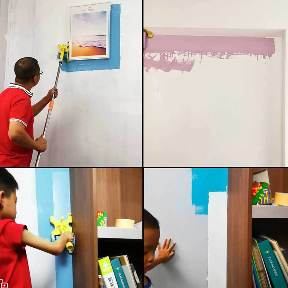 

Wall Paint Brush Corner Special Soft Paint Brush Household Brush Clean-Cut Paint Edger Roller Brush Edging Tool For Edges Trim|