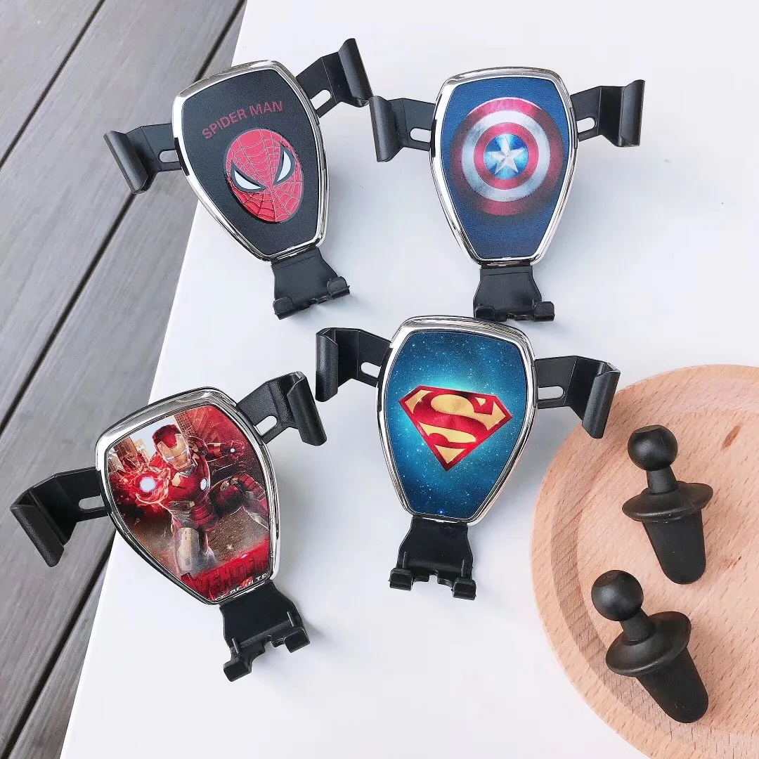 Универсальный кронштейн для телефона с мультяшными героями Marvel Железным
