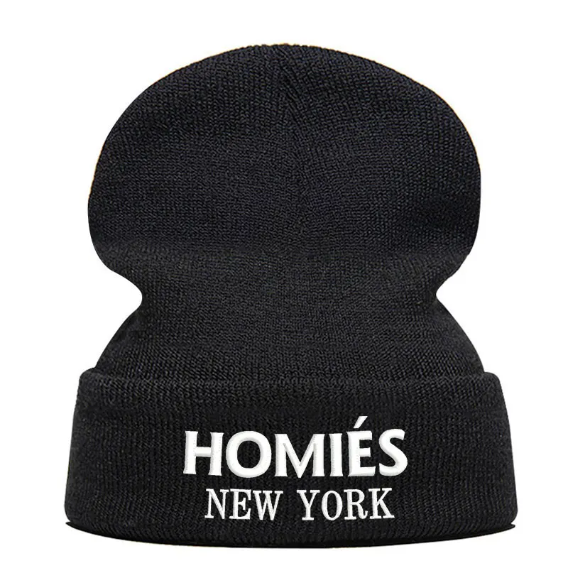 Beanie шляпа Skullie Кепки смутная зима вышивка в стиле панк Для мужчин Для женщин подростков уличных танцев забавные по заказу покупателя хип-хоп-; домашняя одежда