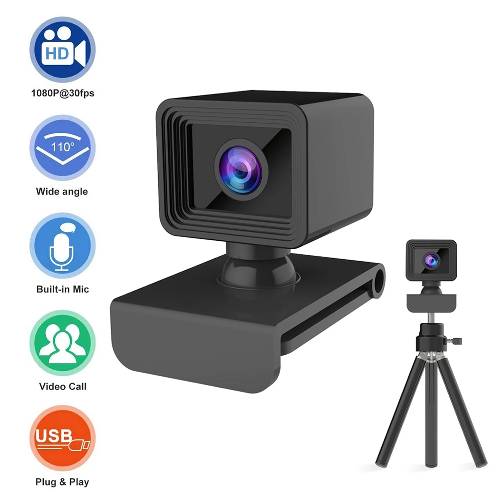 

1080p Webcam S1 Hd Webcam Usb Web Camera With Built-in Microphone For Pc