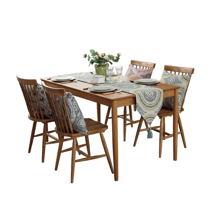 Настольная дорожка смесовая ткань на основе хлопка жаккард нордическая