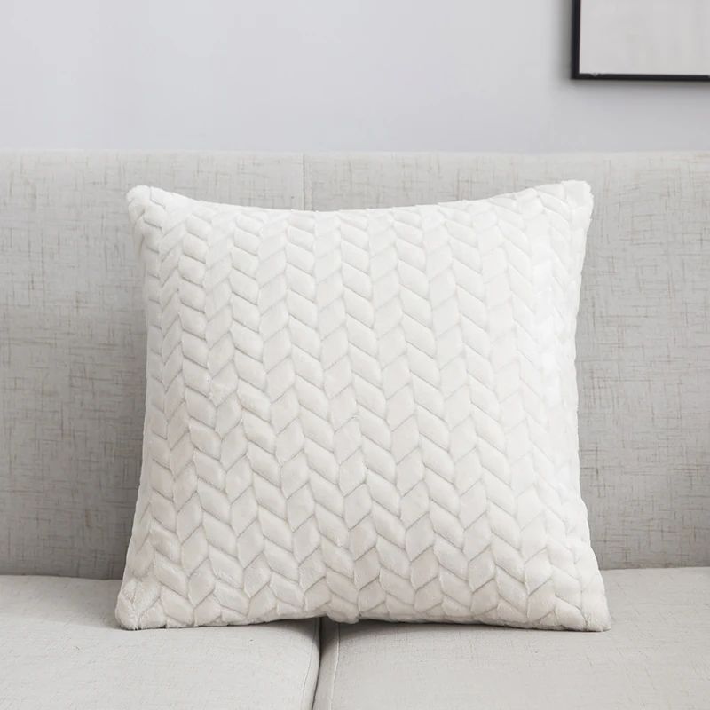 Бархатная квадратная наволочка для дивана автомобильный набор дома 45*45 см Coussin