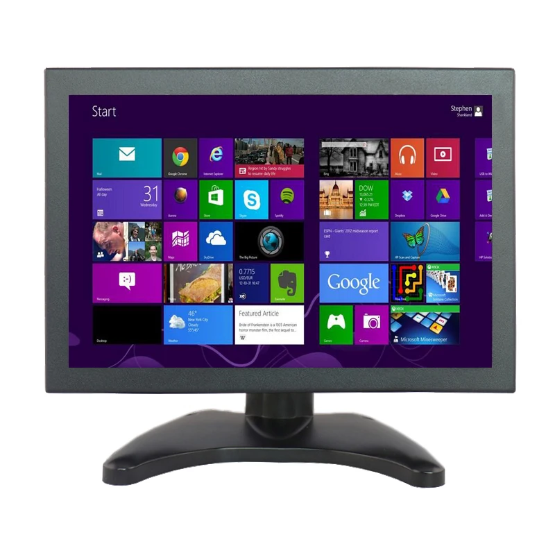 

10.1 Inch 1920*1200 Capacitive Touch Screen Monitor Desktop Touch Monitor with HDMI/VGA/USB/AV/BNC Interface