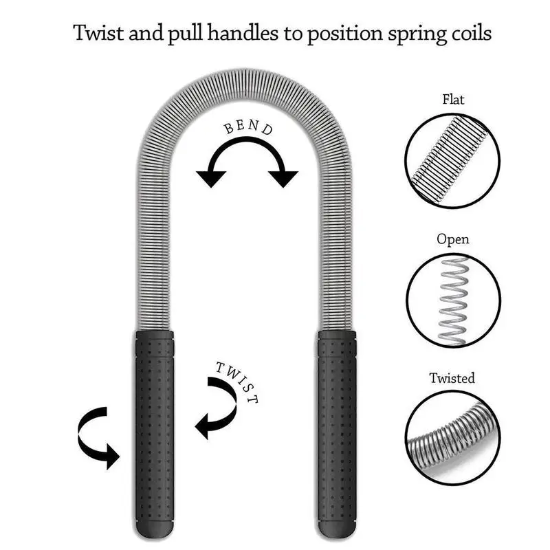 

19cm Fashion Steel Hair Removal Spring For Restore Tool Skin Smooth S9J6
