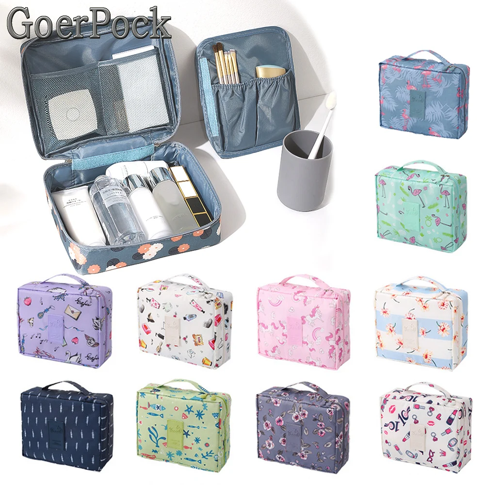 

Hot New Women Cosmetic Bag Girls Make up Organizer Cases Makeup Toiletry Kit Storage Travel Necessity Beauty Vanity Wash Pouch