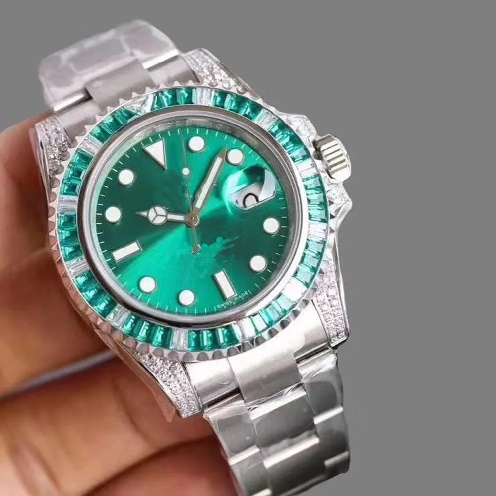 

2021 new models Men's Automatic Mechanical Diamond 2813 Mechanical 6 colors datejust Top Desinger Mens aaa Watches sports