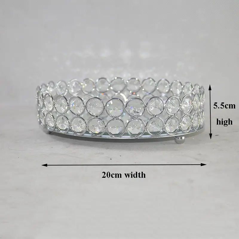 Подставка для торта с золотым кристаллом арахис зеркальный дисплей украшения