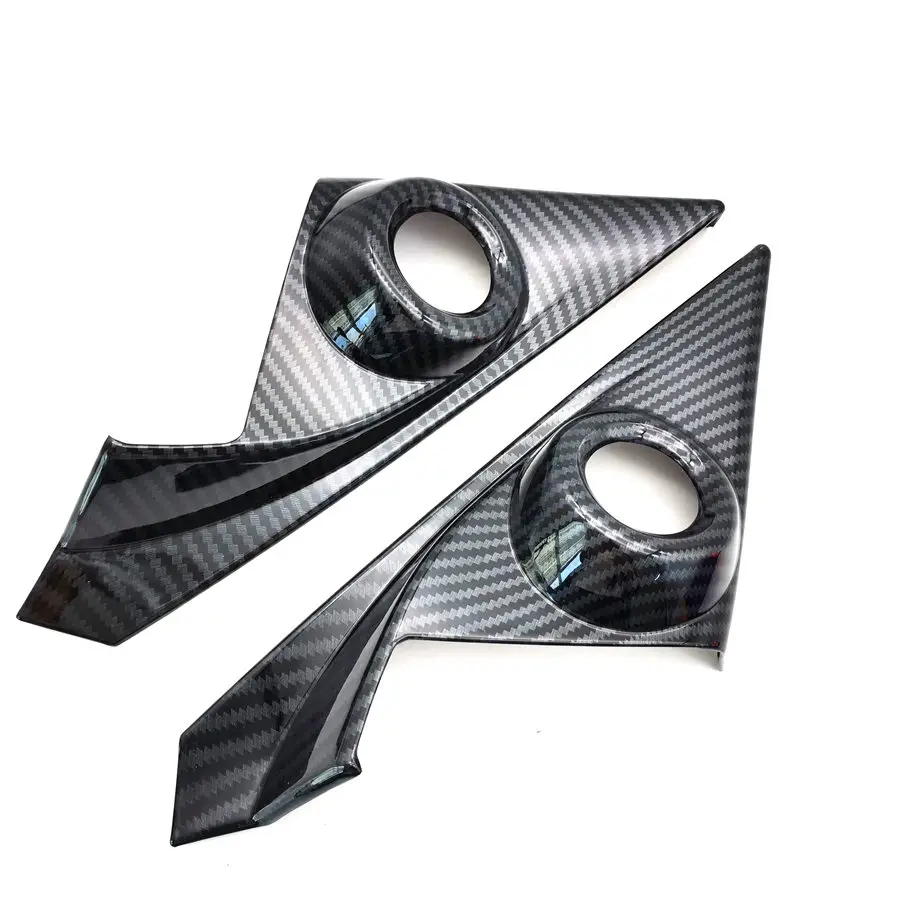 

For Honda Civic 2016-2021 Interior Door Stereo Speaker Cover Carbon Fiber Style