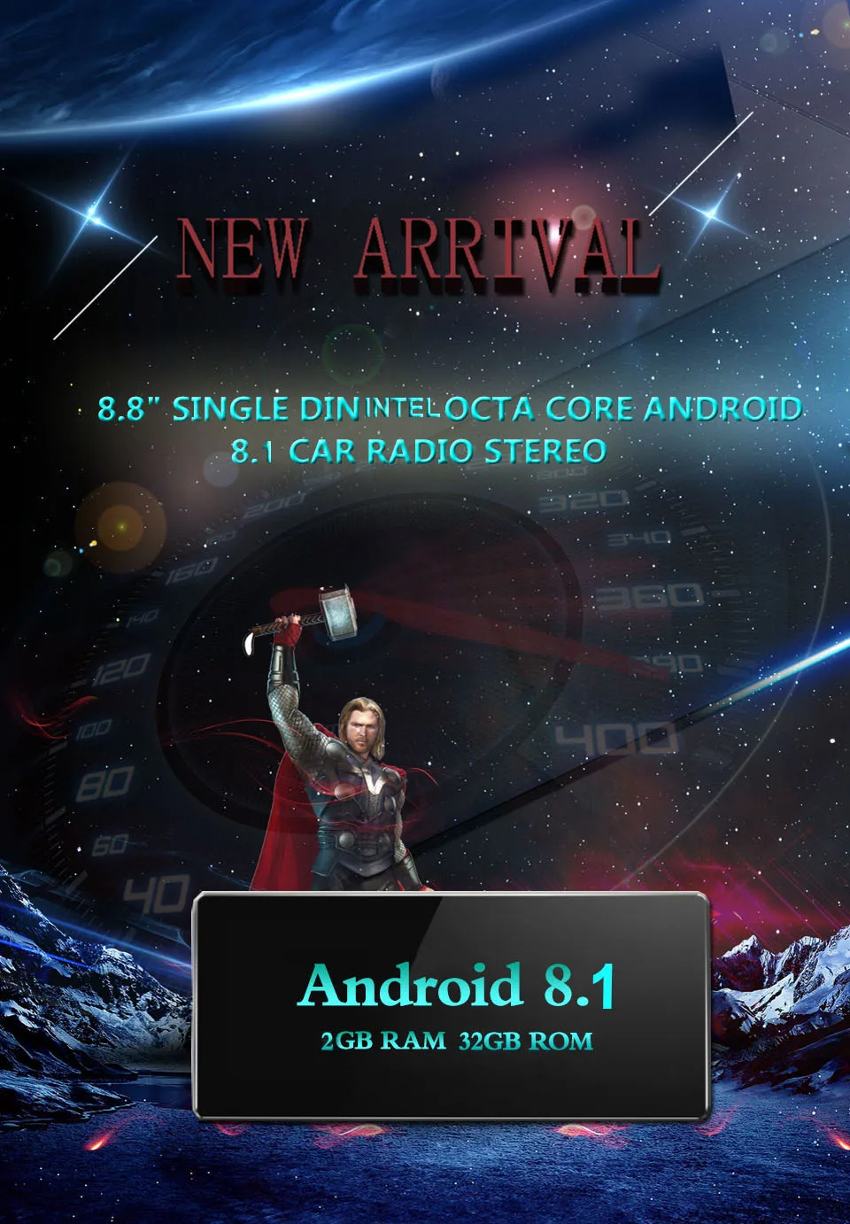 ARKRIGHT 8," 1 Din автомагнитола 2+ 32GB HU Octa Core SC9853 Android 8,1 Универсальный Автомобильный gps навигатор/Автомобильный мультимедийный плеер Carplay