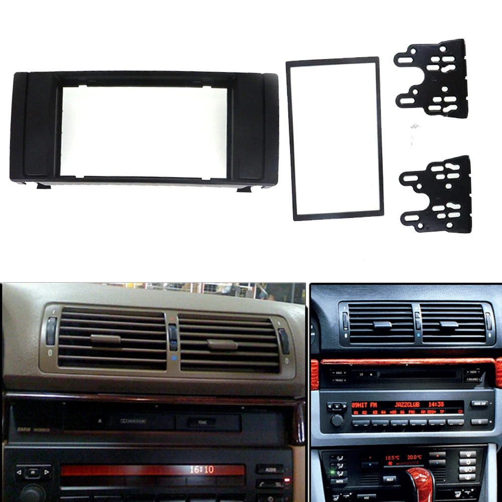 

Автозапчасти 2 Din, DVD Радио приборная установка, стерео радиоприемник, рамка, панель, установочный комплект для BMW X5 (E53) 5 (E39)