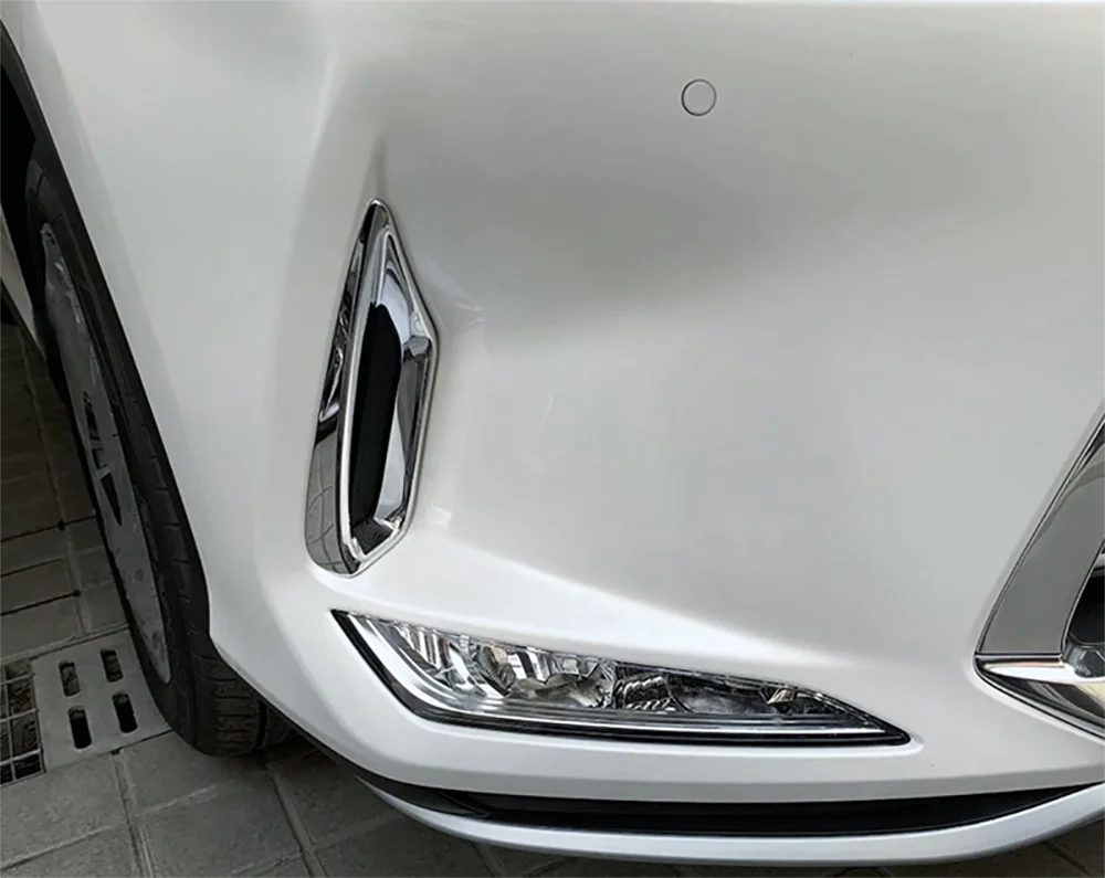 2020 для Lexus RX 300 450h Хром Передняя противотуманная фара Противотуманные фары лампа