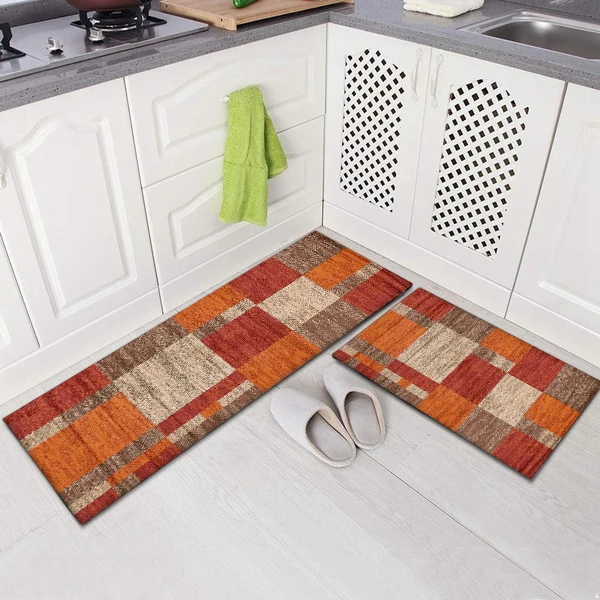 

KoKoli 8 Styles Non-Slip Mat Geometric Pattern Striped Carpets Area Rug for Living Room Non-Slip Rectangle Kitchen Mats