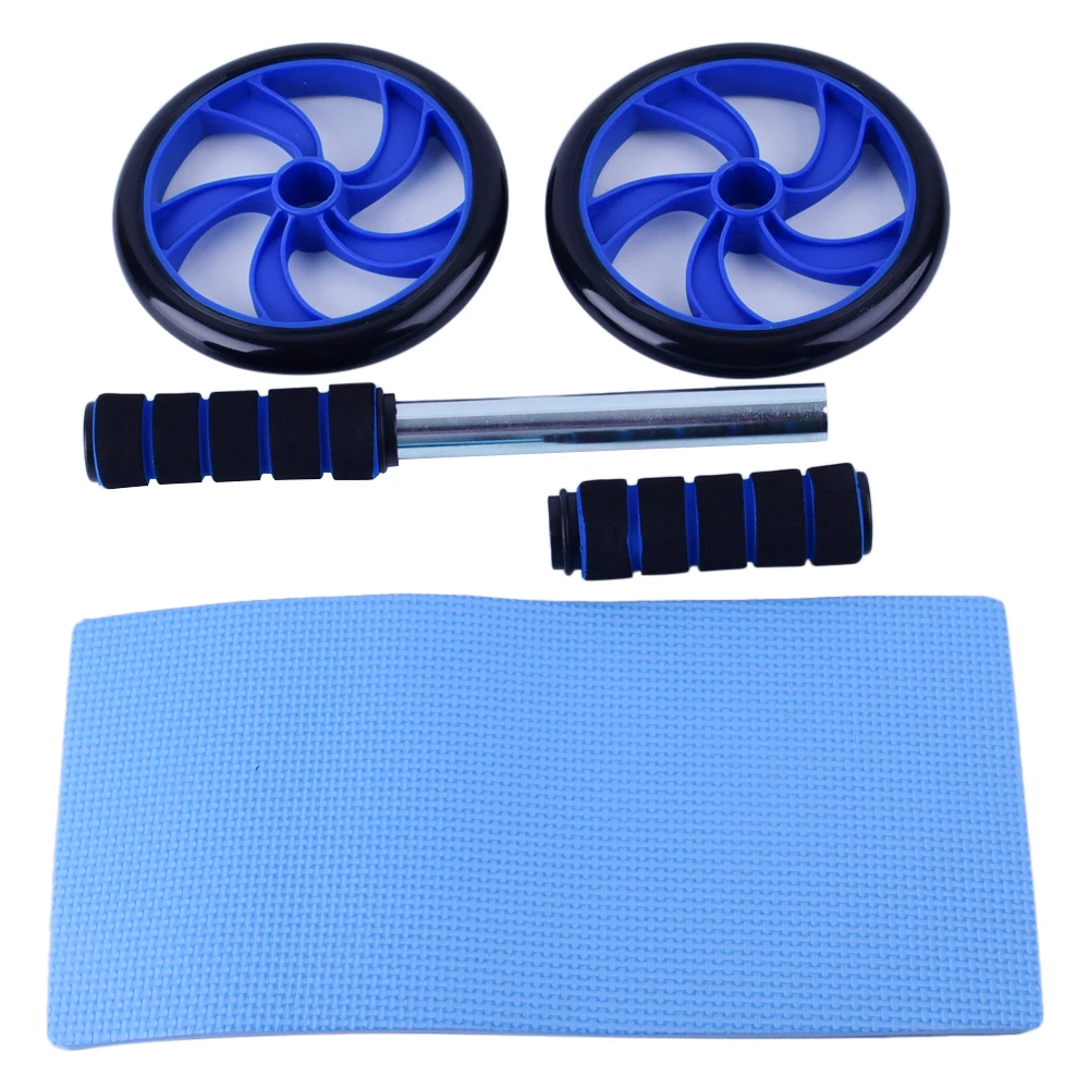 Набор для домашнего тренажерного зала фитнеса с колесиком 8 форм Резиновая лента