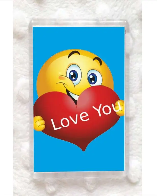 Магнит акриловый Эмодзи - Emoji № 11 | Дом и сад