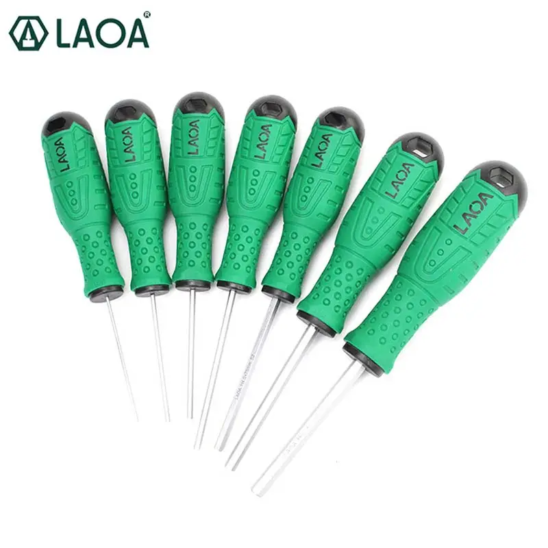 

S2 Hexagon Screwdriver LAOA Handle Hex Key Hexagon Wrench with Magnetic Screwdrivers 1.5/2.0/2.5/3.0/4.0/5.0/6.0 1pcs