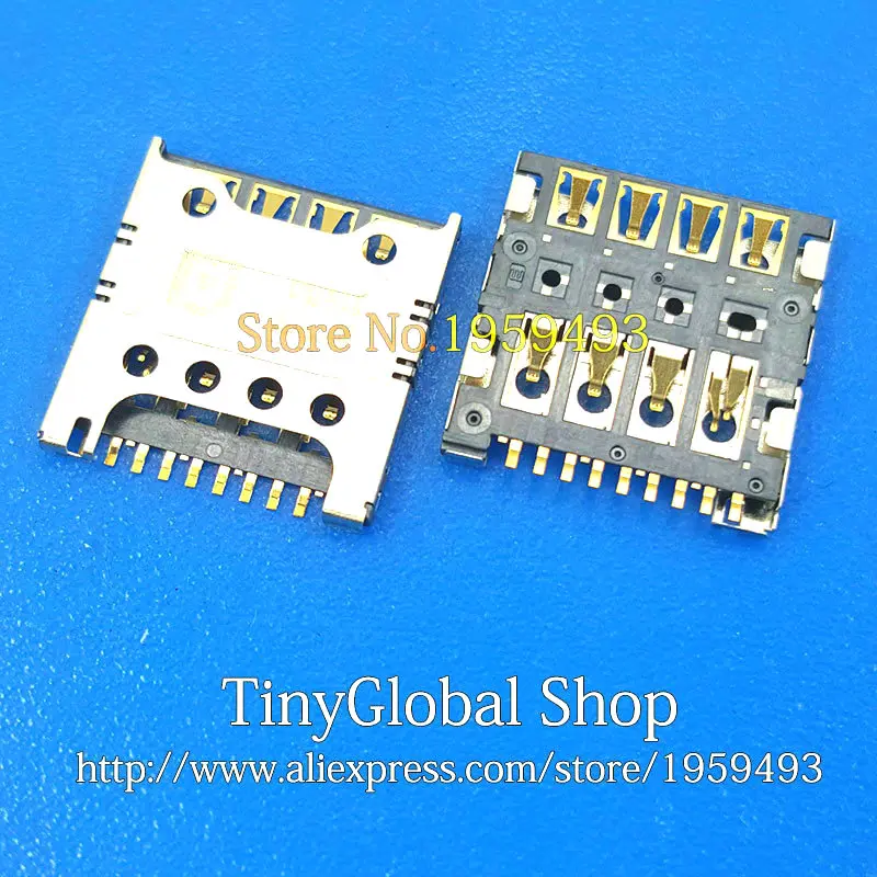 2 шт./Лот новый держатель Sim карты разъем считывателя для Huawei Honor 3 3C HN3 U00 3X 4X G630 G620S