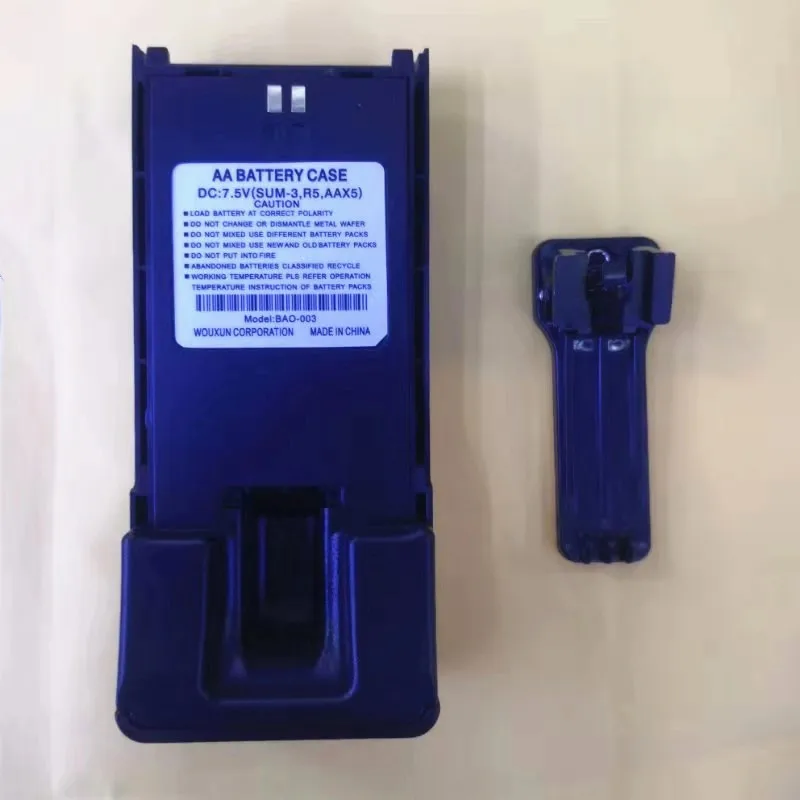 Длинный корпус аккумулятора 5xAA с зажимом для wouxun KG UV889 UV899 кг 819 829 816 и т. Д. рация