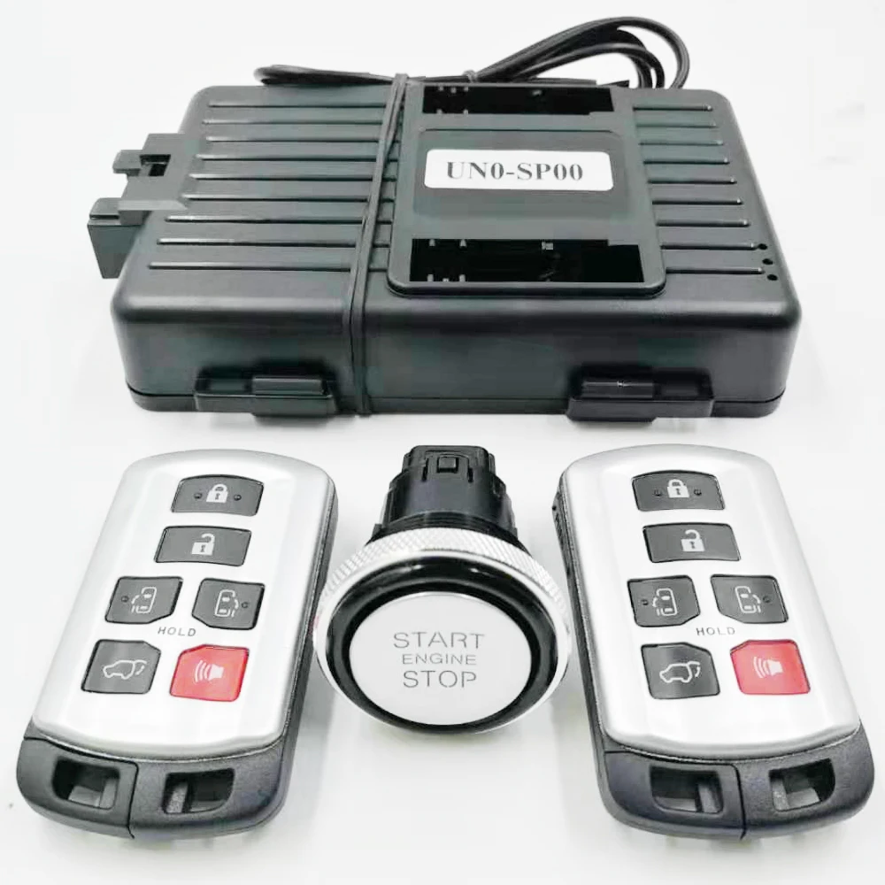 Для Toyota Sienna добавьте кнопку для запуска стоп-системы и удаленного стоп-сигнала