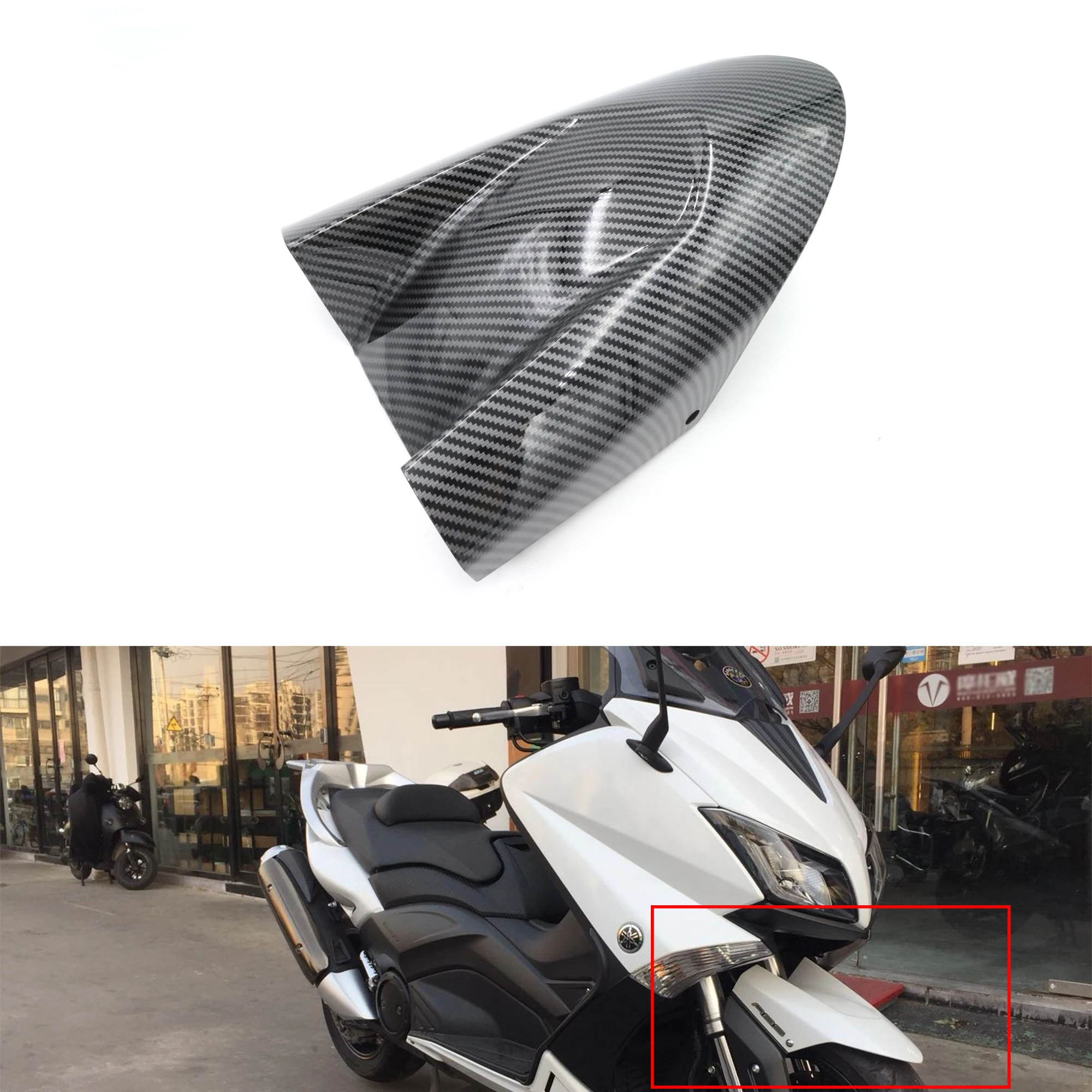 

Обтекатели для мотоцикла, обтекатель для TMAX530 Tmax 530 2008 - 2013 T-MAX tmax530 fender guada, обтекатель из углеродного волокна