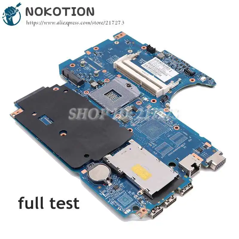 

NOKOTION 646246-001 658341-001 For HP 4530S 4730S Laptop Motherboard HM65 UMA MAIN BOARD DDR3 100% Tested