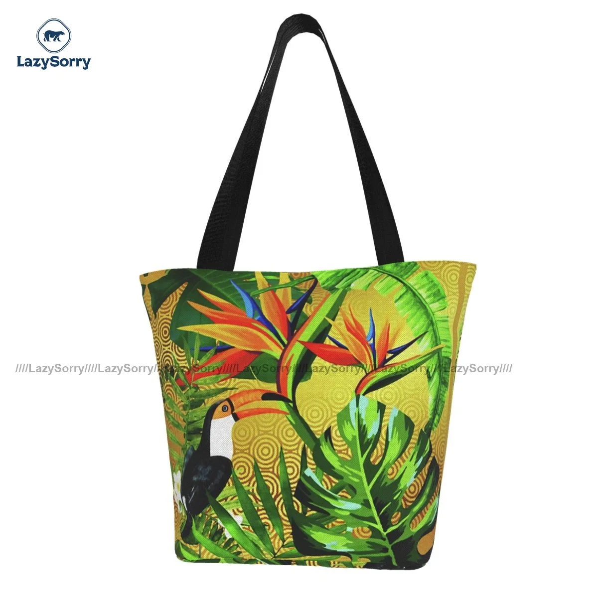 

Toucan Shopping Bag Female Bulk Handbags Vintage Cloth Outdoor Bags