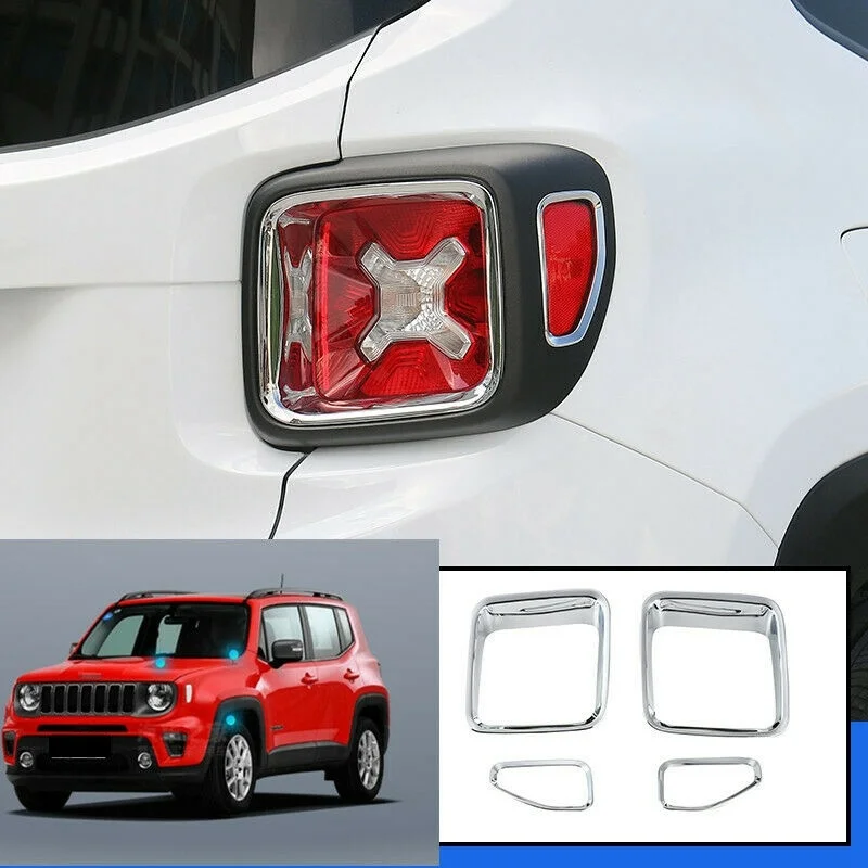 

Кольцевая накладка на задний фонарь для Jeep Renegade 2015-2020, 4 шт.