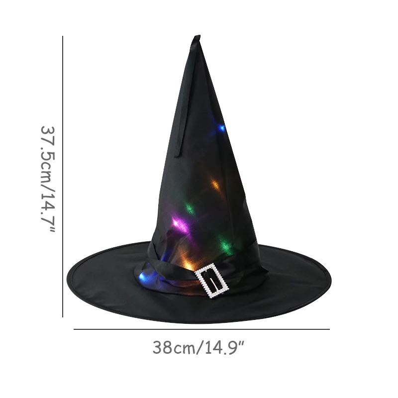 Светодиодный светящийся фонарик для сада дома дерева волшебник ведьма