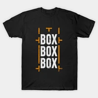 menwomens summer street fashion hip hop box box box pit box formula 1 pit stop design t shirt cotton tees short sleeve tops