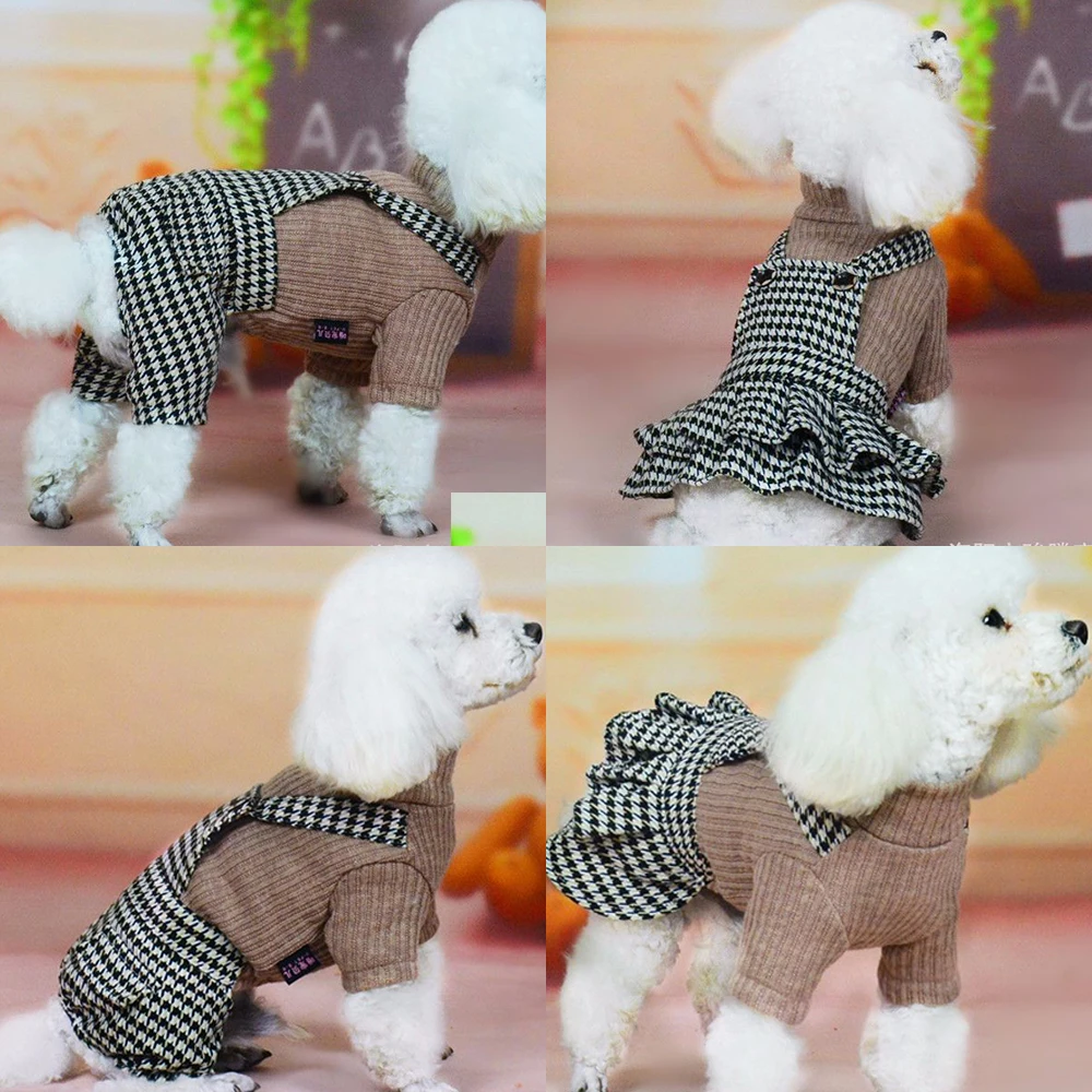 Girl Dog Clothes Suit Costume Small for Yorkies Chihuahua Dress Skirt Dogs of Breeds | Дом и сад