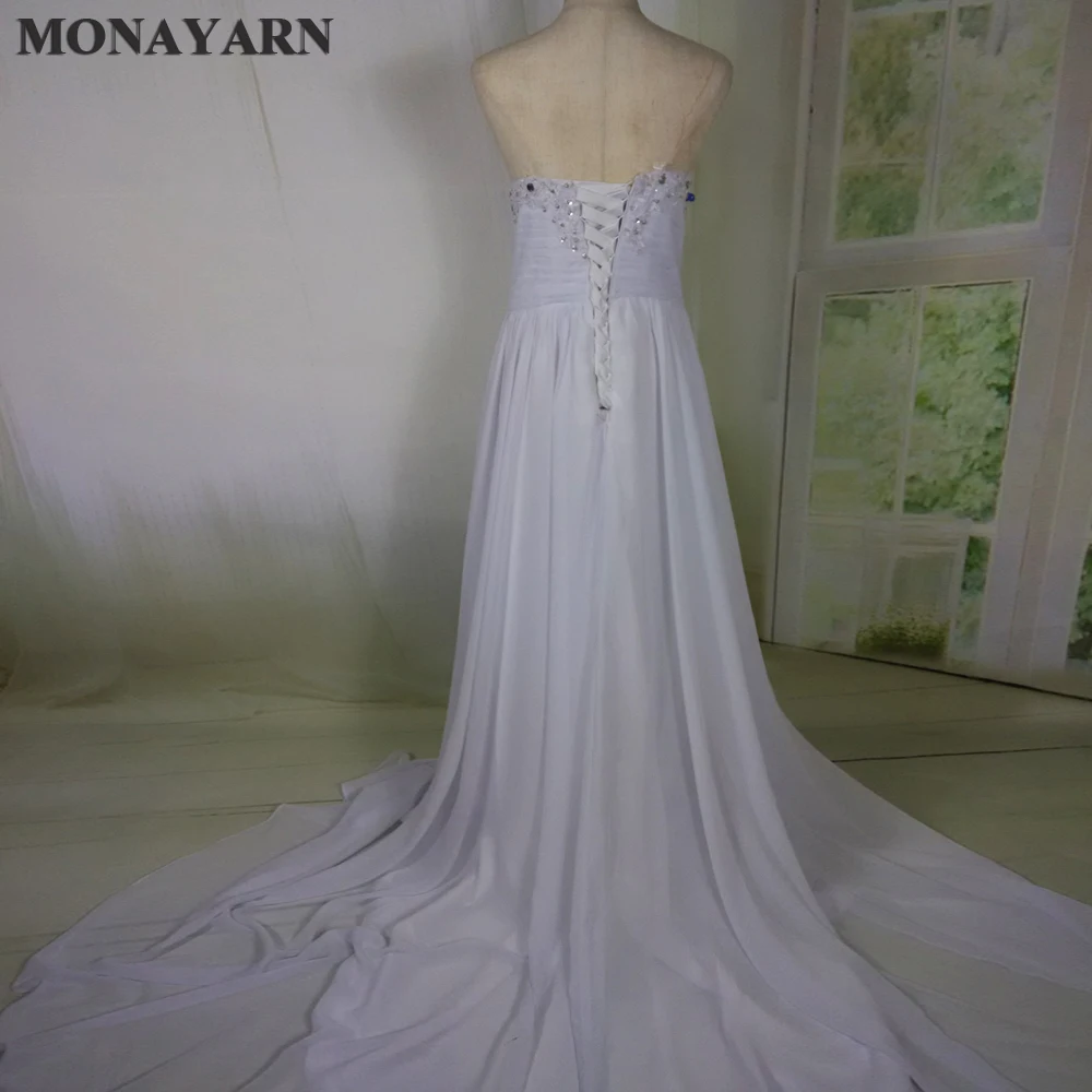 Бесплатная доставка в наличии дешевое шифоновое пляжное бальное платье