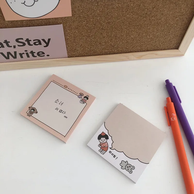 Блокнот для записей с мультяшным хлебом 50 листов| |